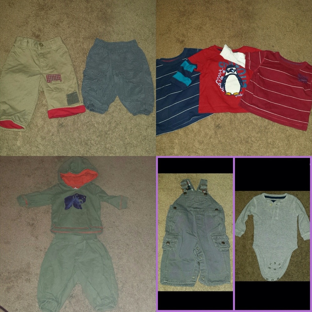 9 piece BUNDLE OshKosh B'Gosh winter